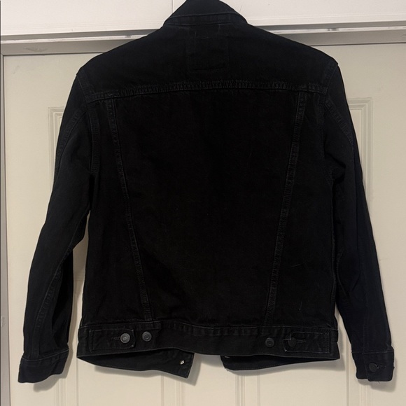 Levi's Premium Black Denim Jacket - Picture 3 of 3